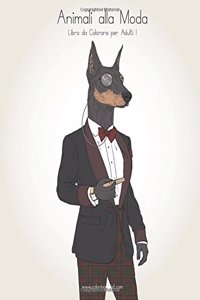Animali Alla Moda Libro Da Colorare Per Adulti 1