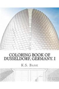Coloring Book of Dusseldorf, Germany. I