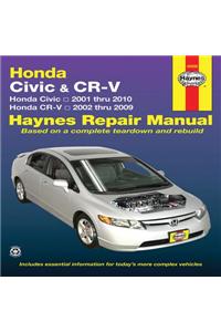 Honda Civic & CRV Automotive Repair Manual