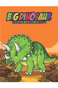 Big Dinosaur Coloring Books for Kids 2-4