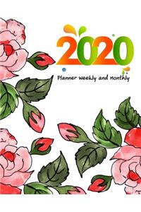 2020 Planner Weekly Monthly
