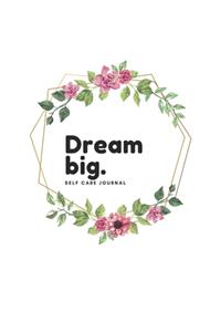 Dream big - Floral Composition White
