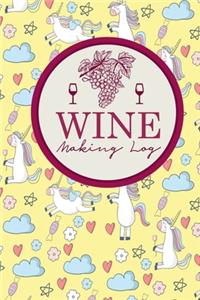 Wine Making Log