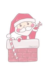 Christmas Santa Notebook