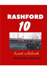 10 RASHFORD lined notebook