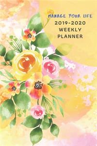 2019-2020 Weekly Planner