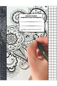 Graph Paper Composition Notebook