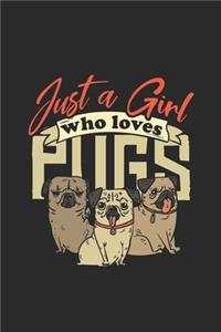 Just A Girl Who Loves Pugs