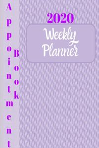 2020 Appointment Book, Weekly Planner