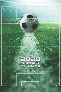 2020 Fußball Planer Monatlicher & Wöchentlicher Kalender