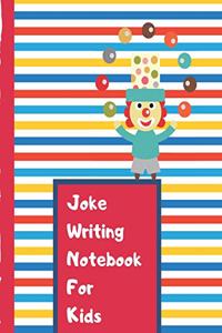Joke Writing Notebook For Kids
