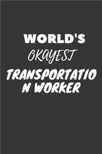 Transportation Worker Notebook