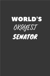 World's Okayest Senator Notebook