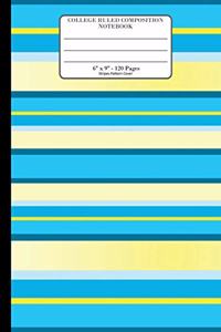 College Ruled Composition Notebook. 6