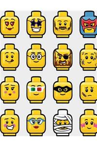 Lego Emoji Composition Notebook for Boys in Grade School