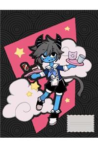 Anime Wide Ruled Composition Books/Notebooks