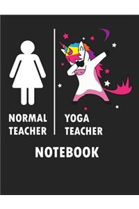 Normal Teacher Yoga Teacher Notebook