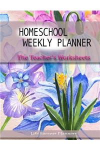 Homeschool Weekly Planner