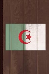 Algeria Flag Journal Notebook