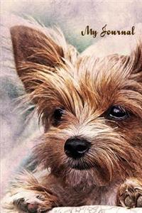 My Journal. for Dogs Pets Lover. Blank Lined Notebook Planner Diary.