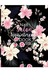 Nail Salon Appointment Book 2019