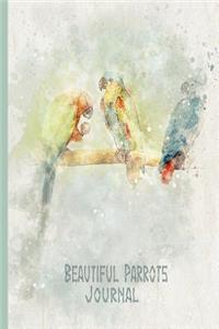 Beautiful Parrots Journal