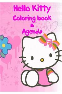 Hello Kitty Agenda & Coloring book