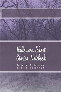 Halloween Short Stories Notebook