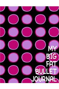 My Big Fat Journal Notebook Big Circles Pink