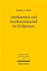 Anerkenntnis und Anerkenntnisurteil im Zivilprozess