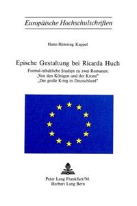 Epische Gestaltung Bei Ricarda Huch