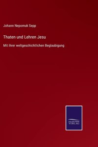 Thaten und Lehren Jesu