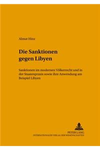 Die Sanktionen Gegen Libyen