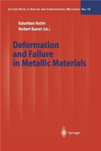 Deformation and Failure in Metallic Materials