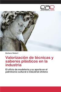 Valorización de técnicas y saberes plásticos en la industria