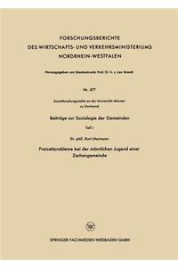 Beiträge zur Soziologie der Gemeinden