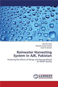 Rainwater Harvesting System in AJK, Pakistan