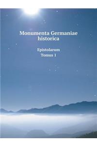 Monumenta Germaniae Historica Epistolarum Tomus 1