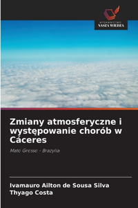 Zmiany atmosferyczne i występowanie chorób w Cáceres