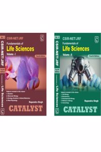 COMBO: CSIR NET/JRF Fundamentals of Life Sciences Vol-I , II by CATALYST