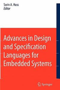 Advances in Design and Specification Languages for Embedded Systems