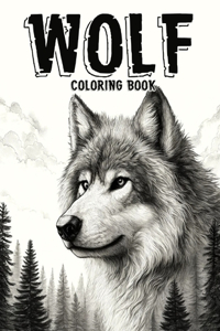 Wolf Coloring book