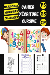 Cahier d'écriture cursive