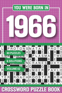 You Were Born In 1966 Crossword Puzzle Book