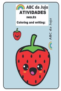 Atividades de Inglês Frutas, Cores e Letras ABC