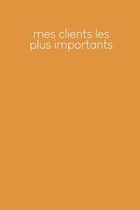 Mes clients les plus importants