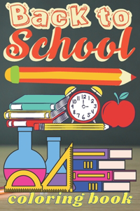 back to school coloring book