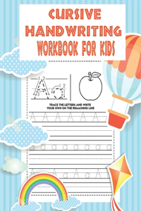 Cursive Handwriting Workbook For Kids