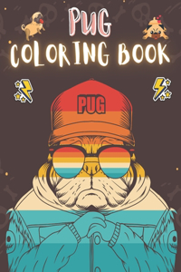 Pug Coloring Book