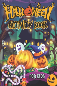 Halloween Activity Book For Kids